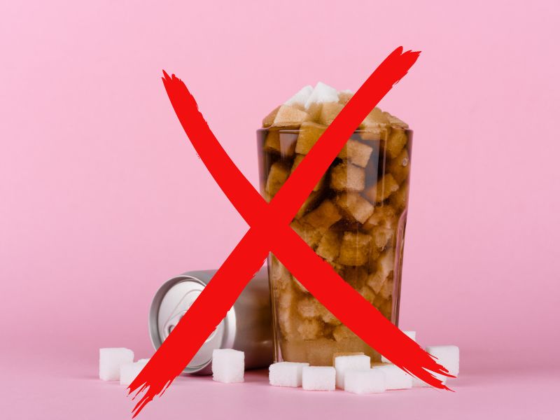 no sugary drinks to lose weight without counting calories